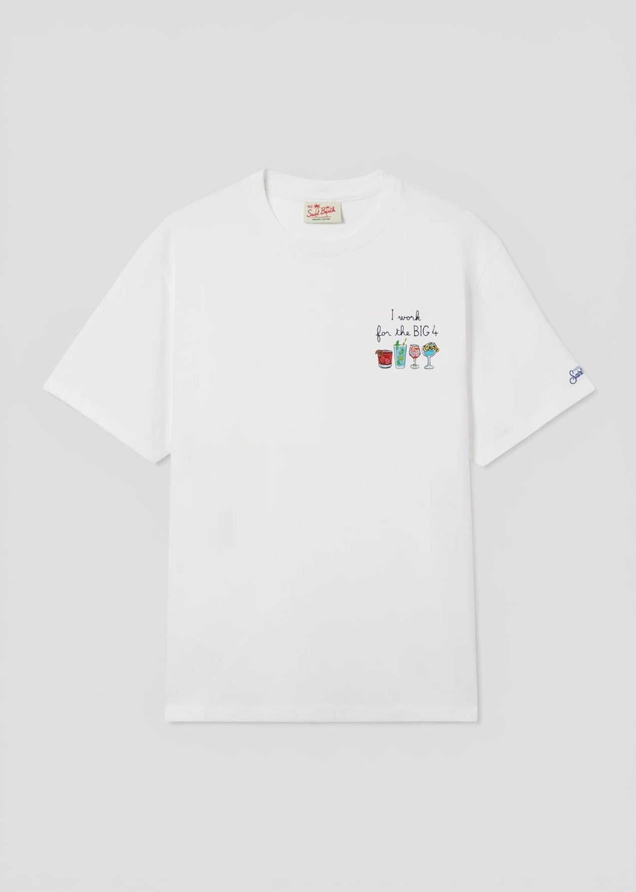 SS26-POT0001 - 00156L T-SHIRT PORTOFINO - BIG FOUR 01N EMB