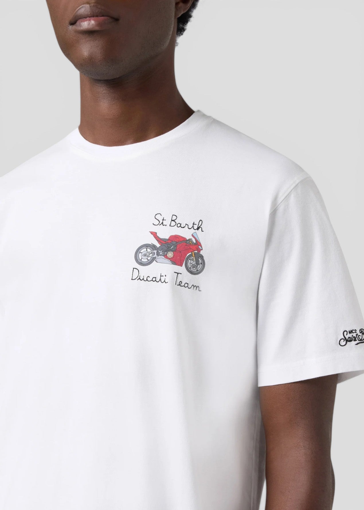 SS26-POT0001 - 04521L T-SHIRT PORTOFINO - DUCATI TEAM 01N EMB