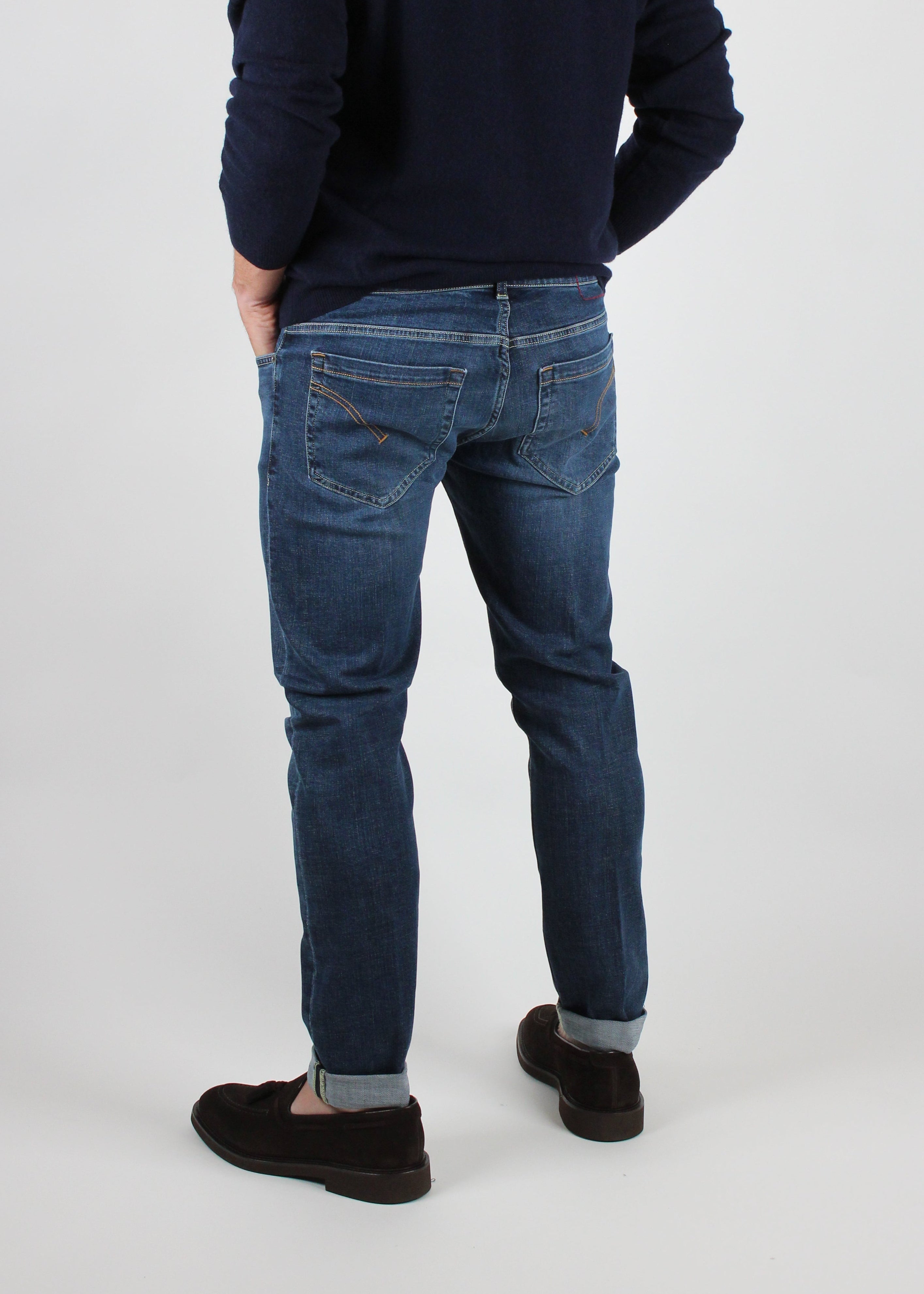 FW25-UP232-DSK316U-J12-800  JEANS  GEORGE IN DENIM MEDIO