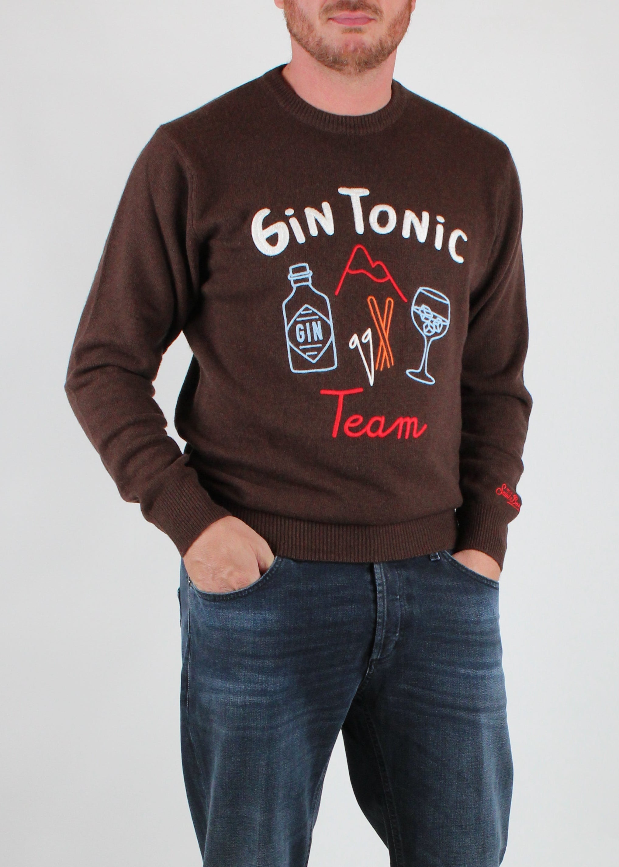 FW25-HER0001-00320 MAGLIONE UOMO HERON-GIN TONIC LINE 18