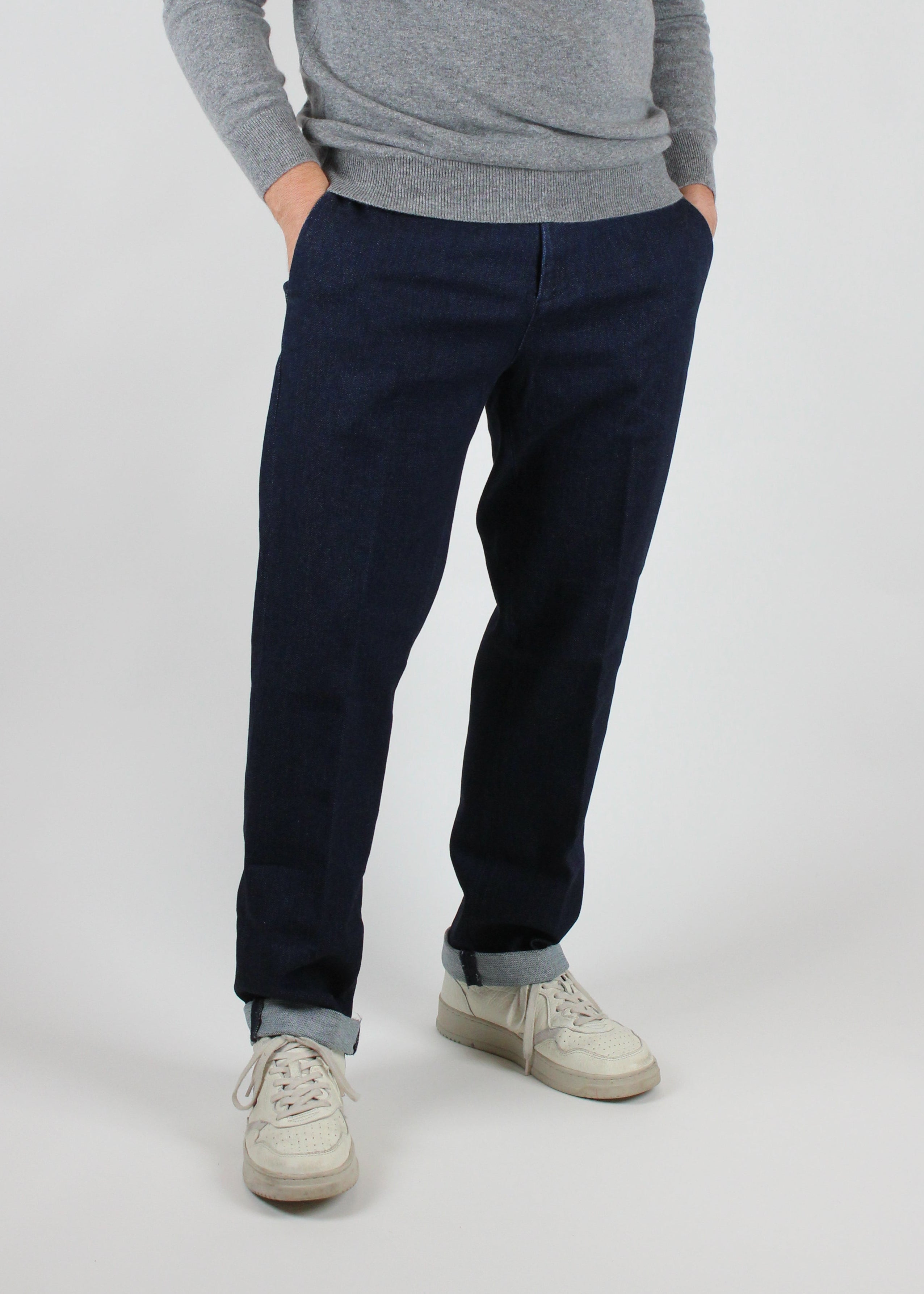 FW25-UP688-DSH381U-LT6-800 JEANS  GAUBERT RELAX IN DENIM SCURO