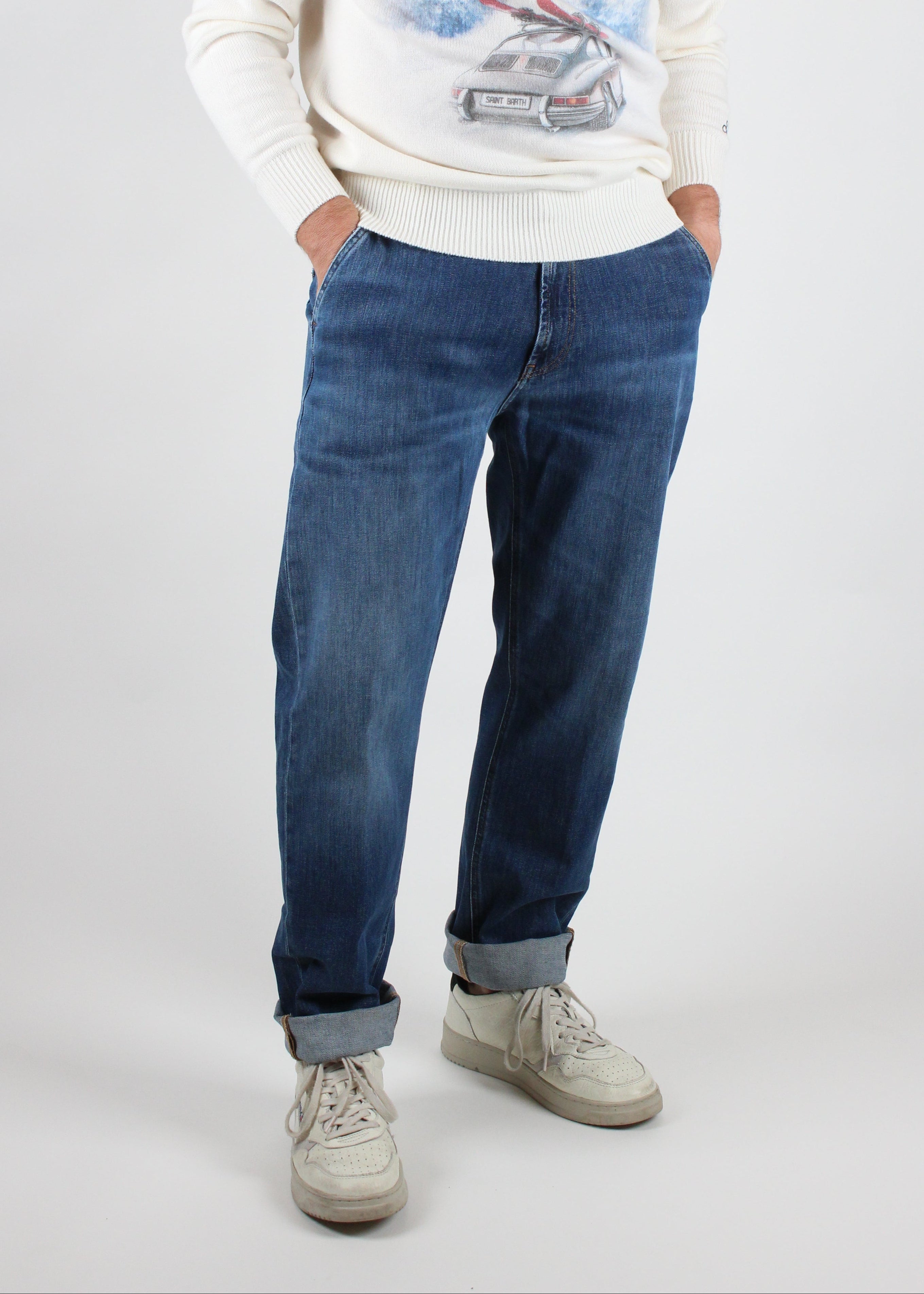 FW25-UP691-DSE340U-K01-800 JEANS   OLIVER IN DENIM MEDIO