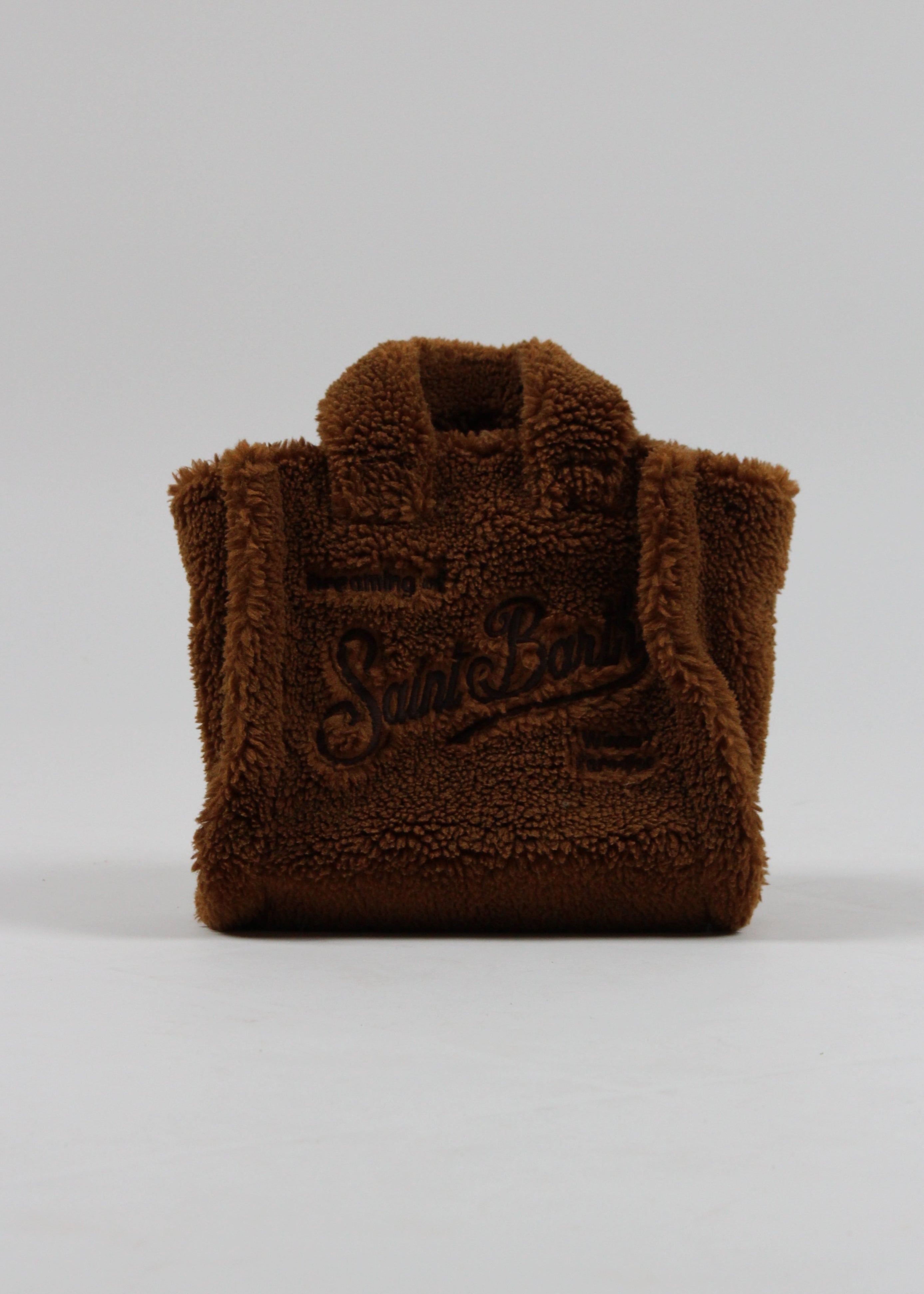 FW25-VAMI029-01042I  BORSA VANITY MINI IN TESSUTO EFFETTO TEDDY