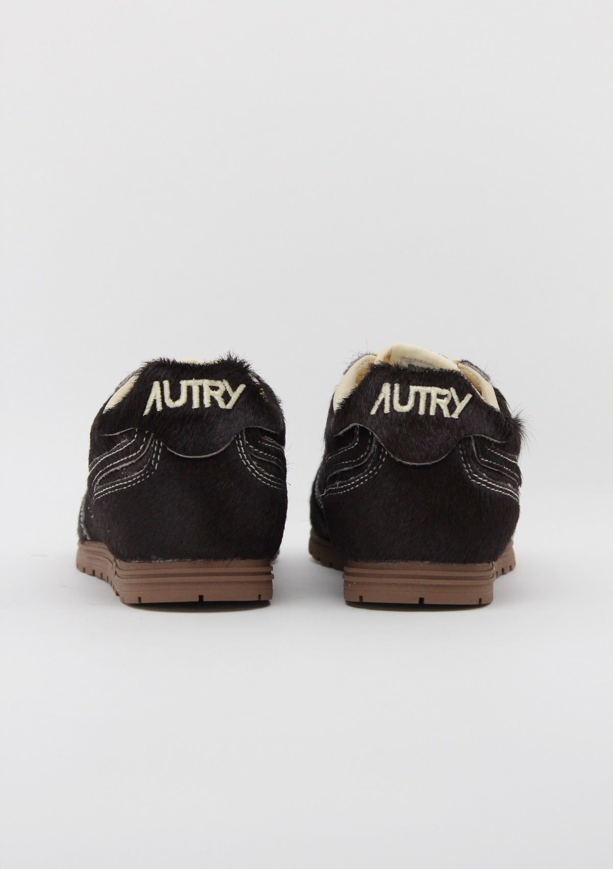 WSLW BN01 SNEAKERS DONNA AUTRY WINDSPIN LOW - MARRONE CAVALLINO / CREMA / GOMMA