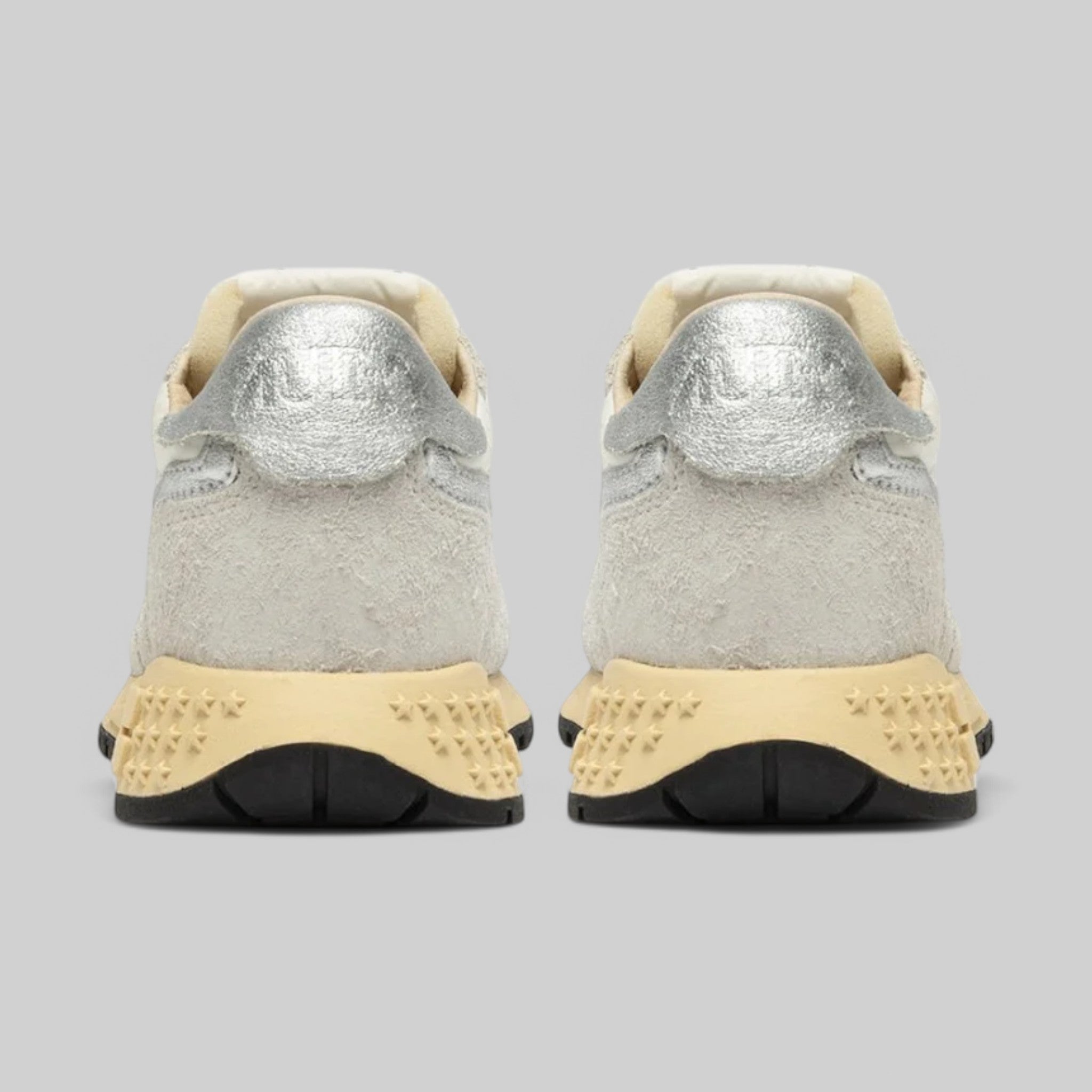 SNEAKERS  WWLW-MU01 REELWIND LOW SUEDENIL/NET WHT/SILV