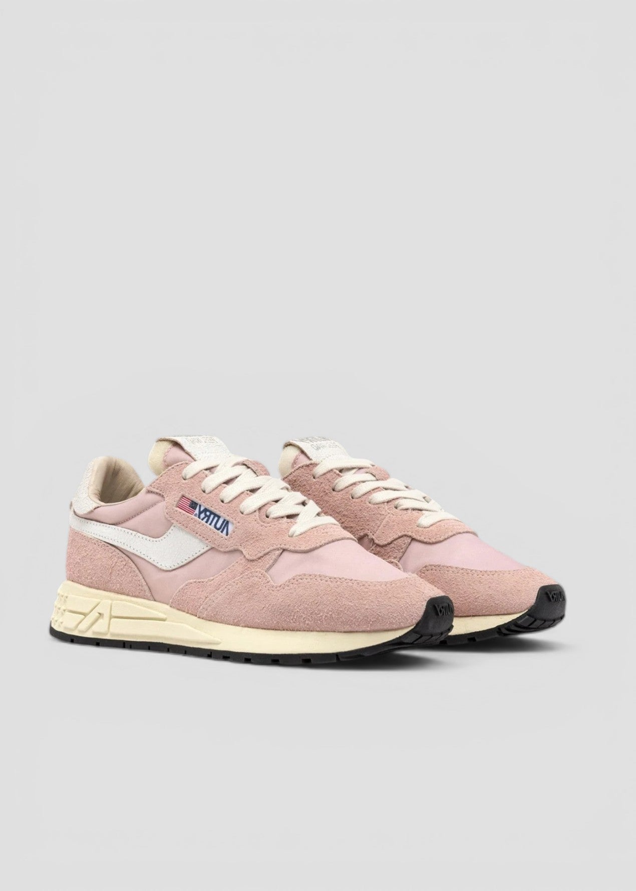 SNEAKERS  WWLW-NC18  SNEAKERS DONNA REELWIND LOW NYLON/CRACK  WHT/POWDER