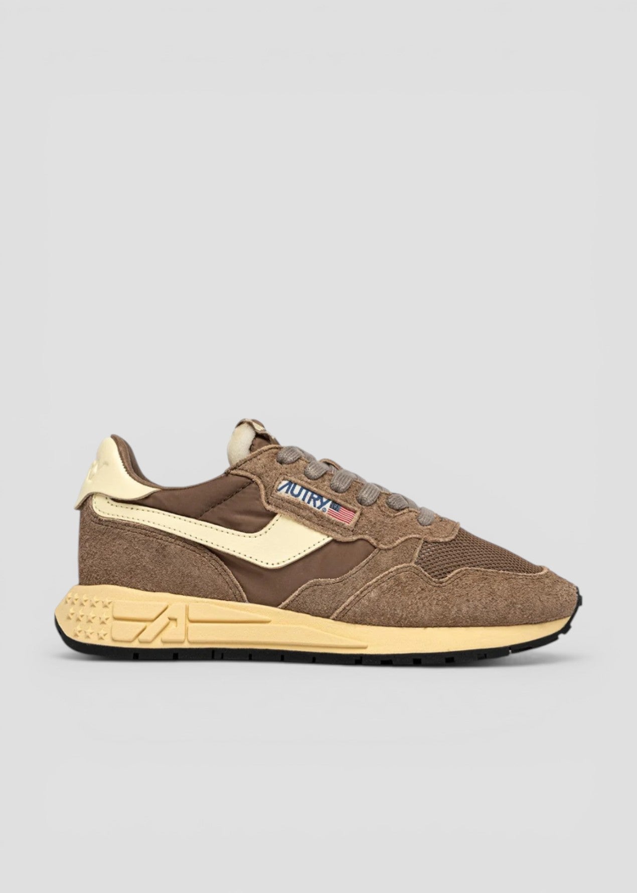 WWLW-UT43  SNEAKERS DONNA REELWIND SUEDE/NAT COCCO/RUTABAGA