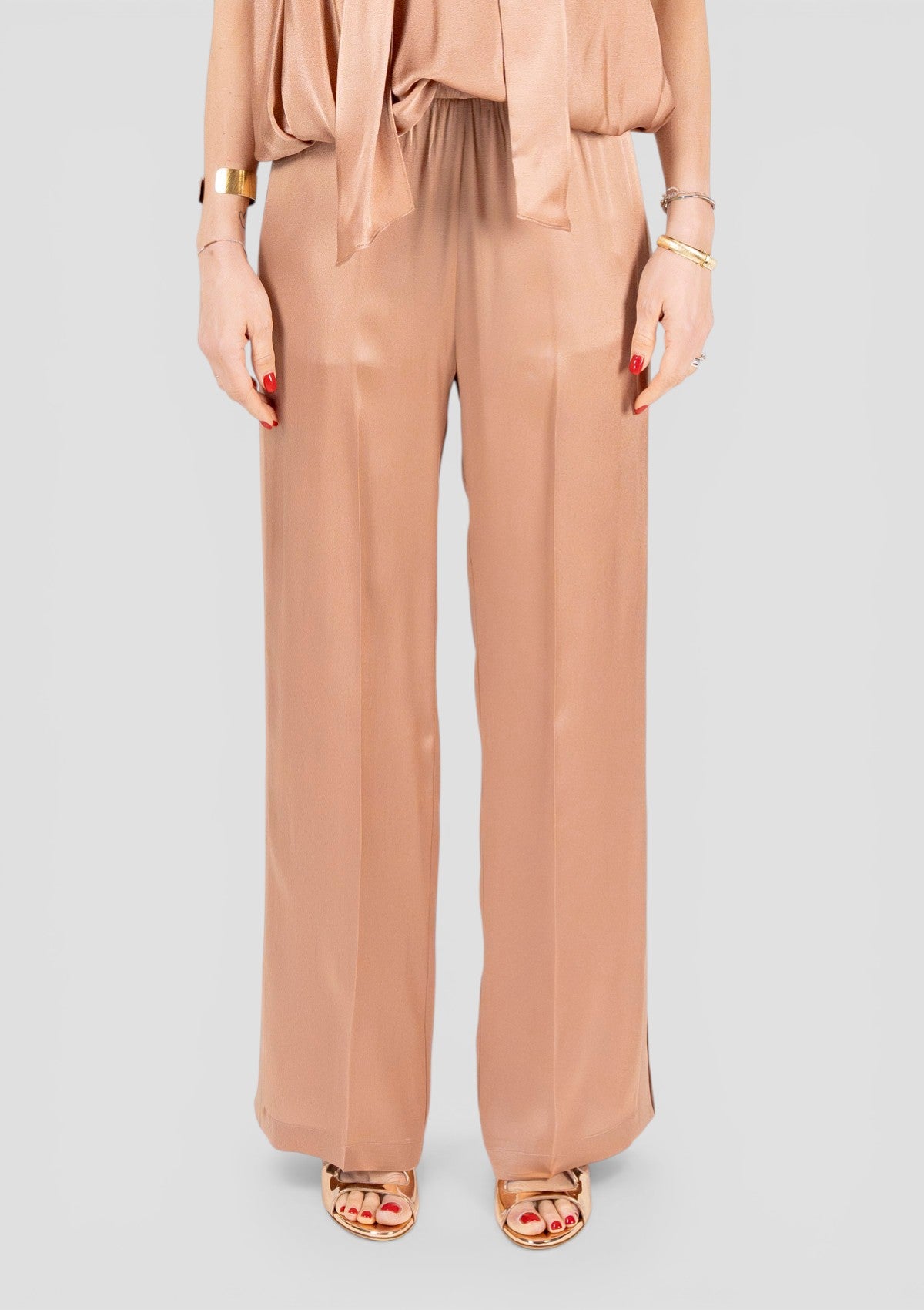 SS26-Y6SM39   PANTALONE LUCIA COLORE ROSE