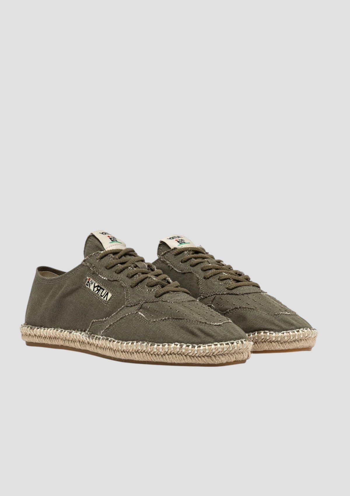 ESLM-CV04   ESPADRILLAS UOMO SANDY IN CANVAS MILITARY