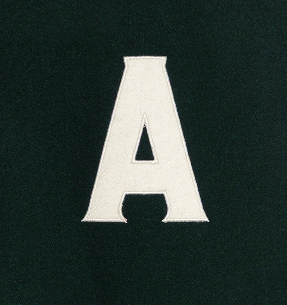 JAPX 142F GIACCA VARSITY COLLEGE UNISEX VERDE