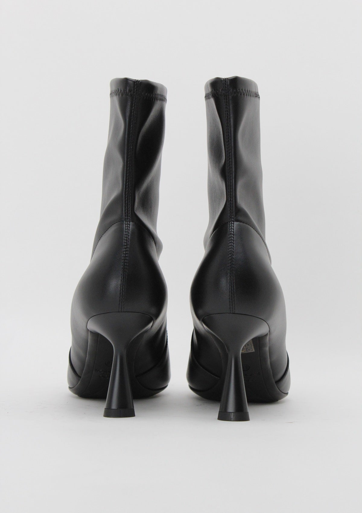 JANET67  Stivaletto Pelle Stretch Nero - Sergio Levantesi