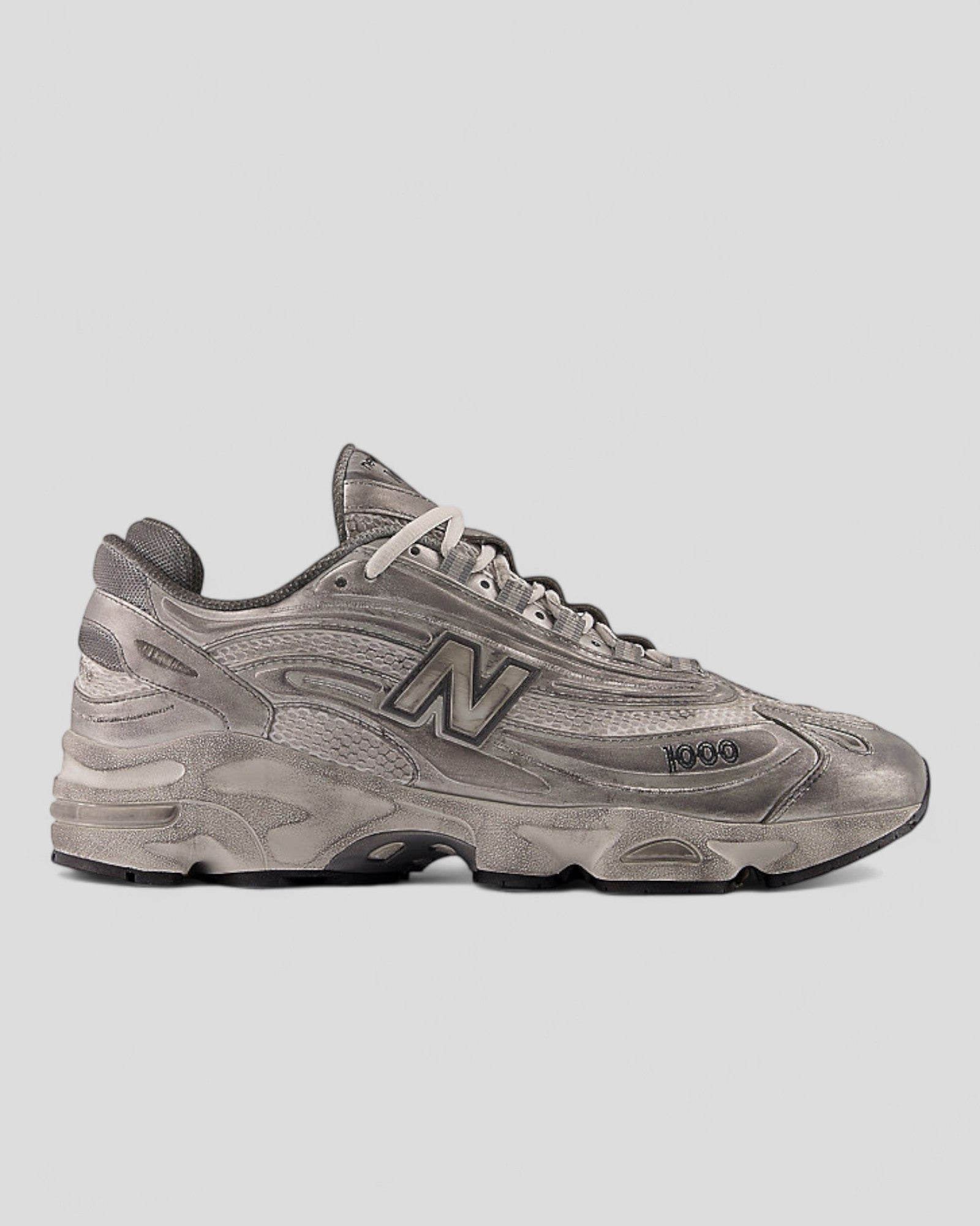 FW25-M1000G SNEAKERS SYNTHETIC-MESH SILVER METALLIC