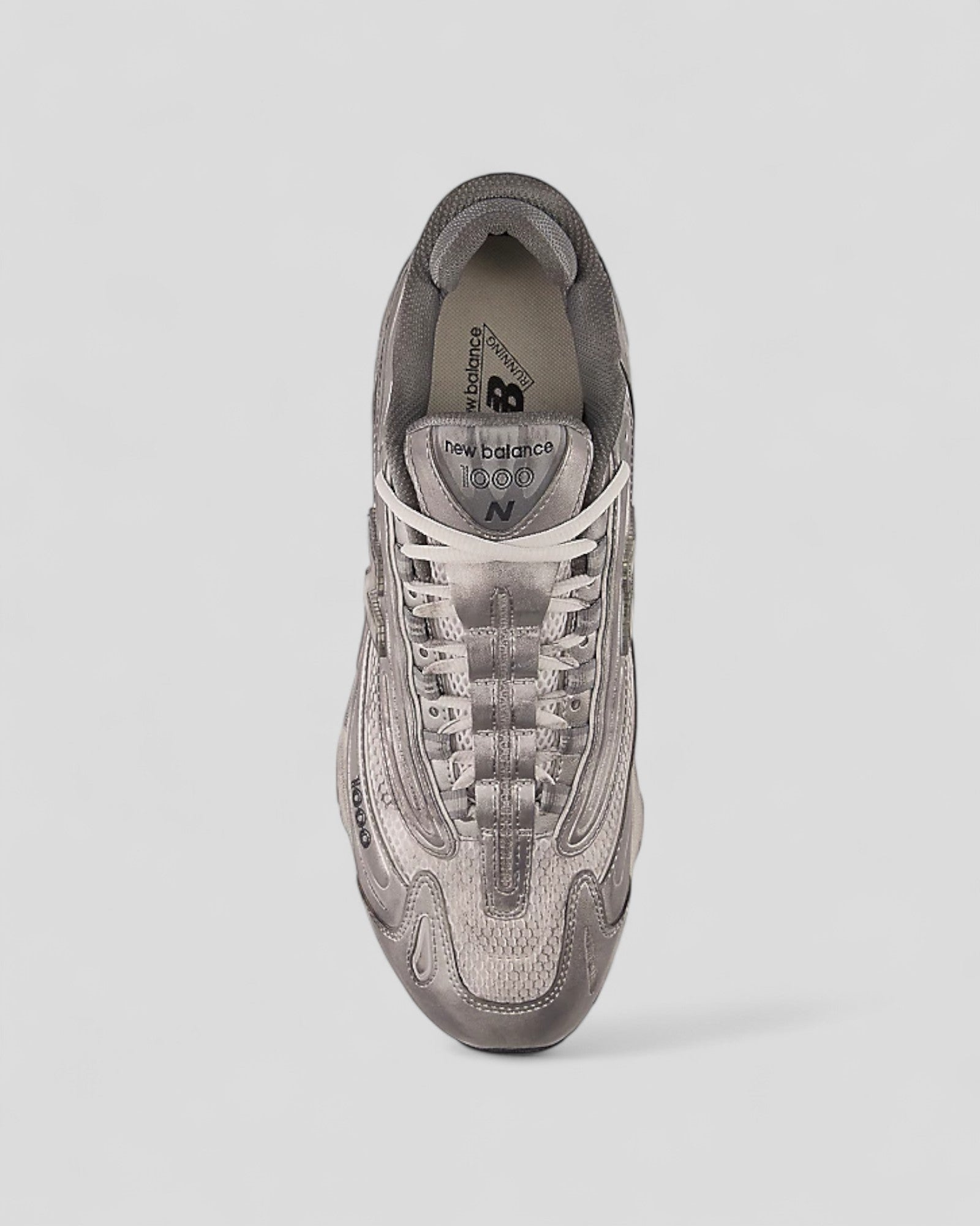 FW25-M1000G SNEAKERS SYNTHETIC-MESH SILVER METALLIC