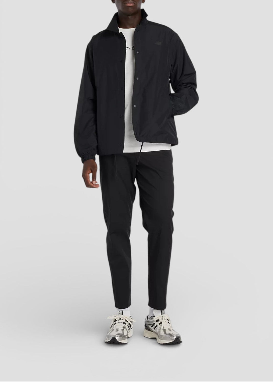 SS26-MJ61U6AJBK GIACCA LIGHTWEIGHT COACHES JACKET COL.NERO