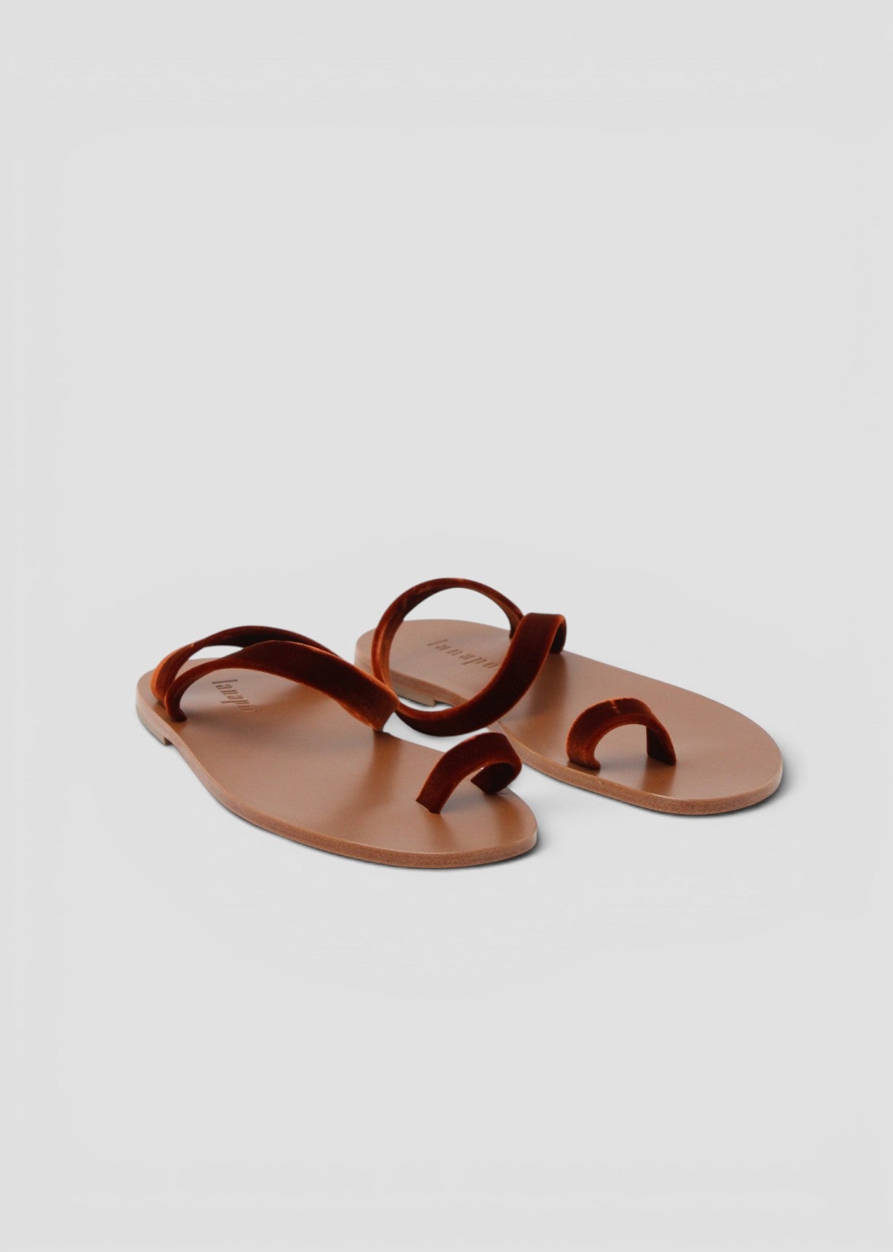 SS26-9426272. MONTE VELVET SANDALO IN VELLUTO COLOR   CUOIO