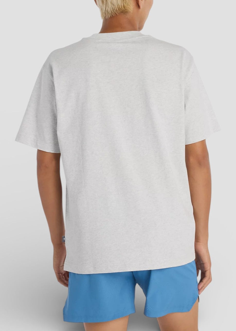 SS26-MT41908AHH MAGLIETTA ATHLETIC PREMIUM LOGO T-SHIRT COL.ASH HEATHER