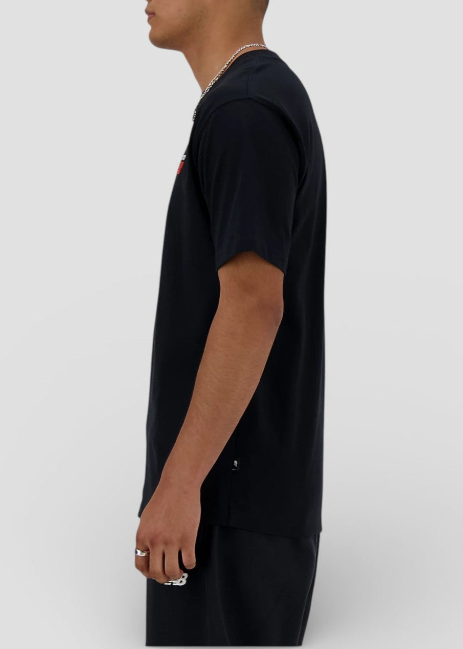 SS26-MT41908BK MAGLIETTA ATHLETIC PREMIUM LOGO T-SHIRT COL.NERO