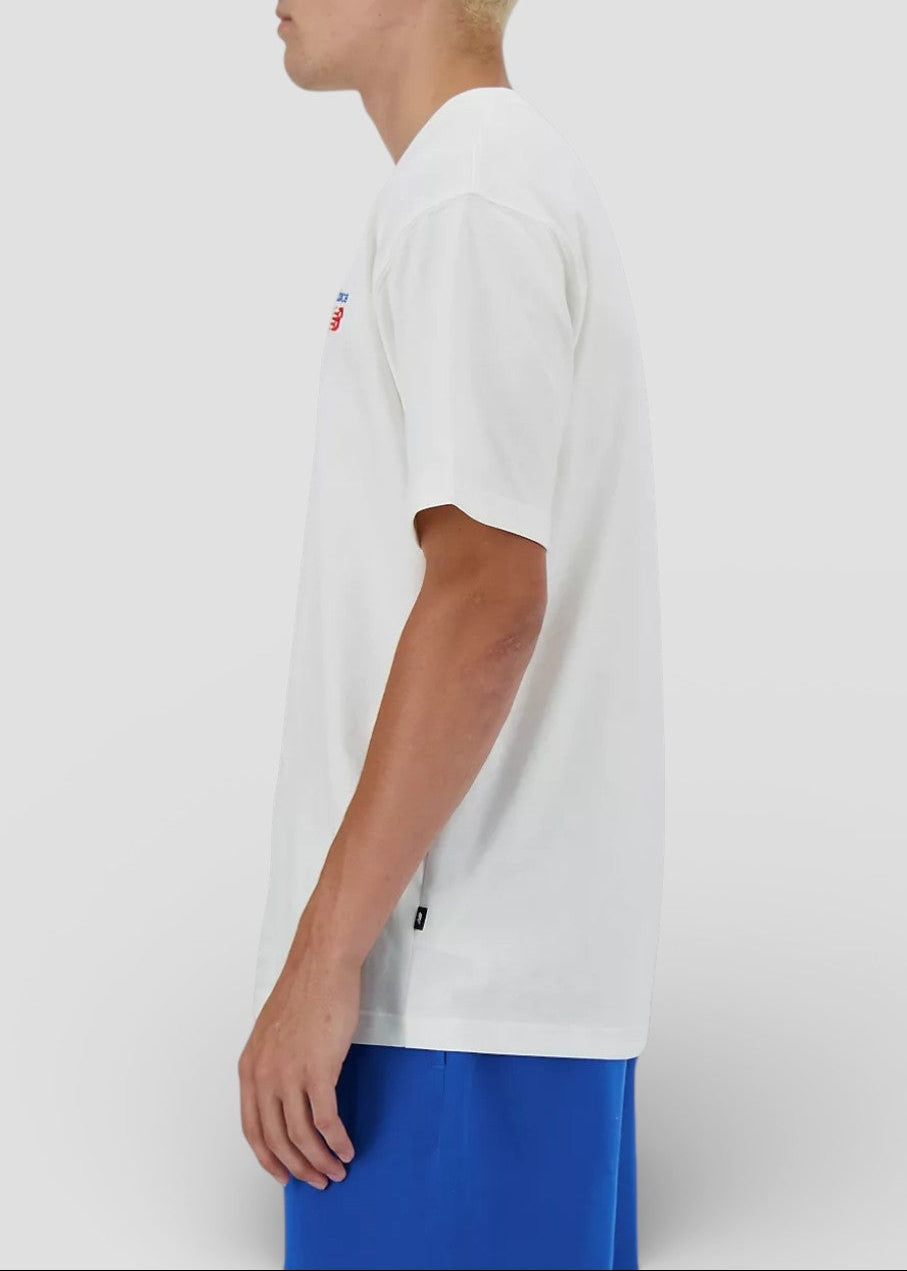 SS26-MT41908SST MAGLIETTA ATHLETIC PREMIUM LOGO T-SHIRT COL.SEA SALT