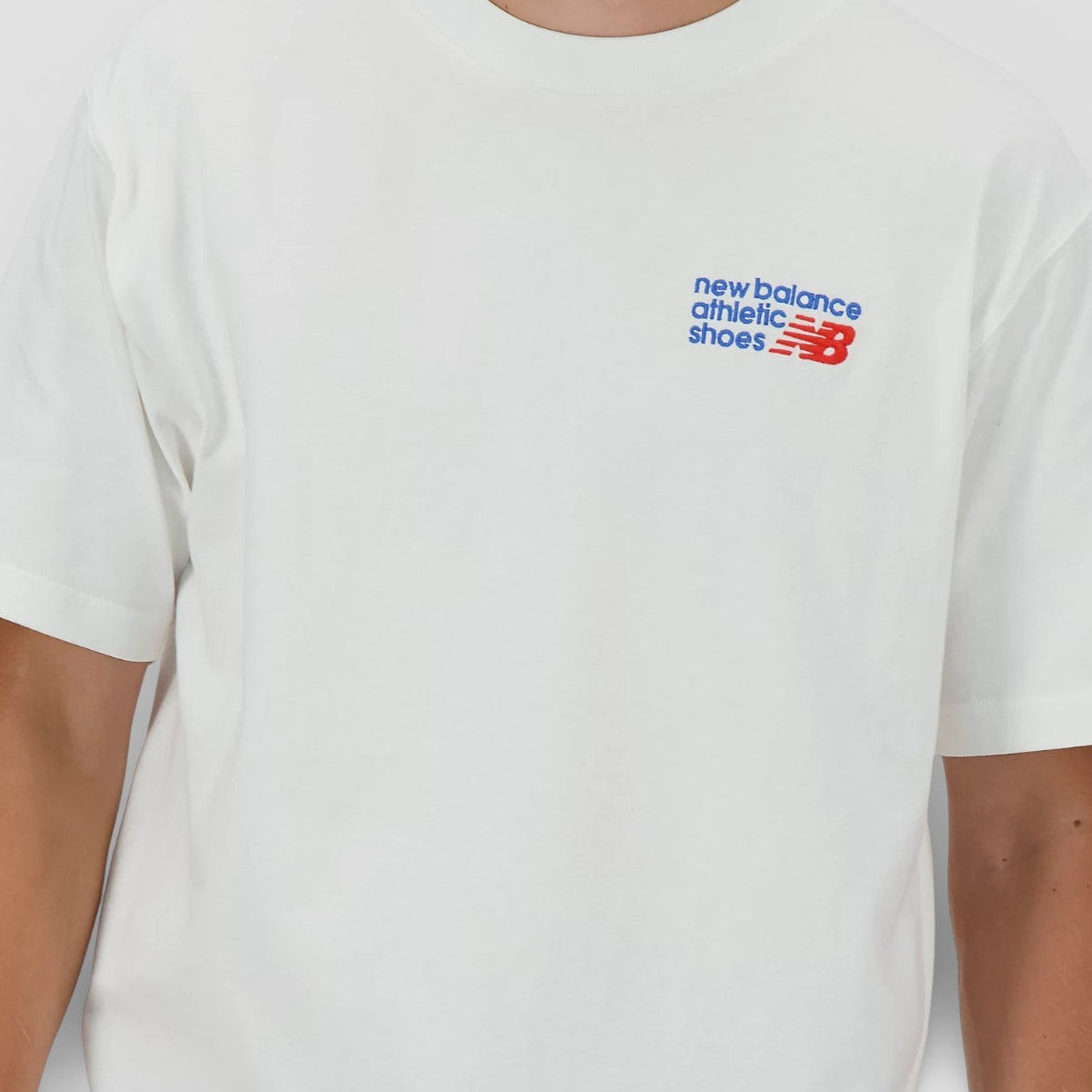 SS26-MT41908SST MAGLIETTA ATHLETIC PREMIUM LOGO T-SHIRT COL.SEA SALT