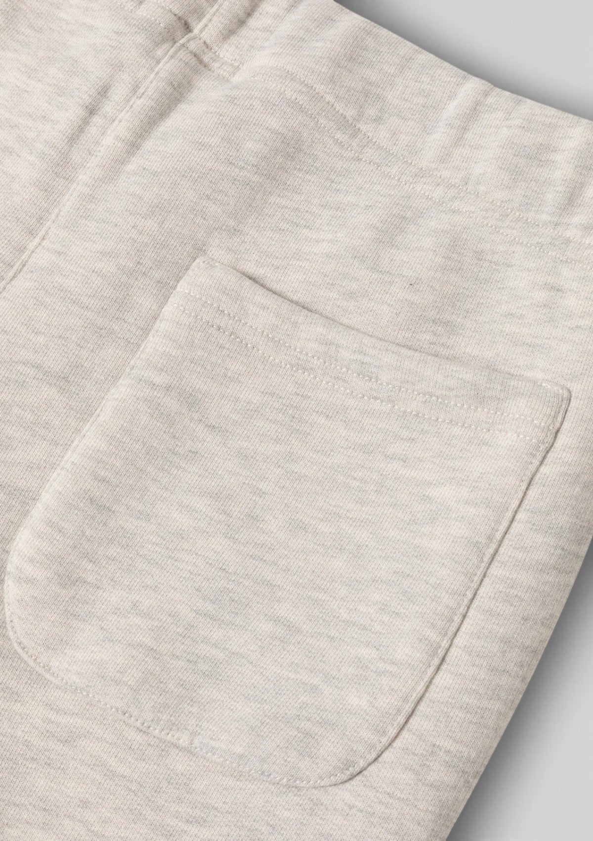 SS26-SPPM-003M PANTALONE IN FELPA UOMO GRIGIO MELANGE