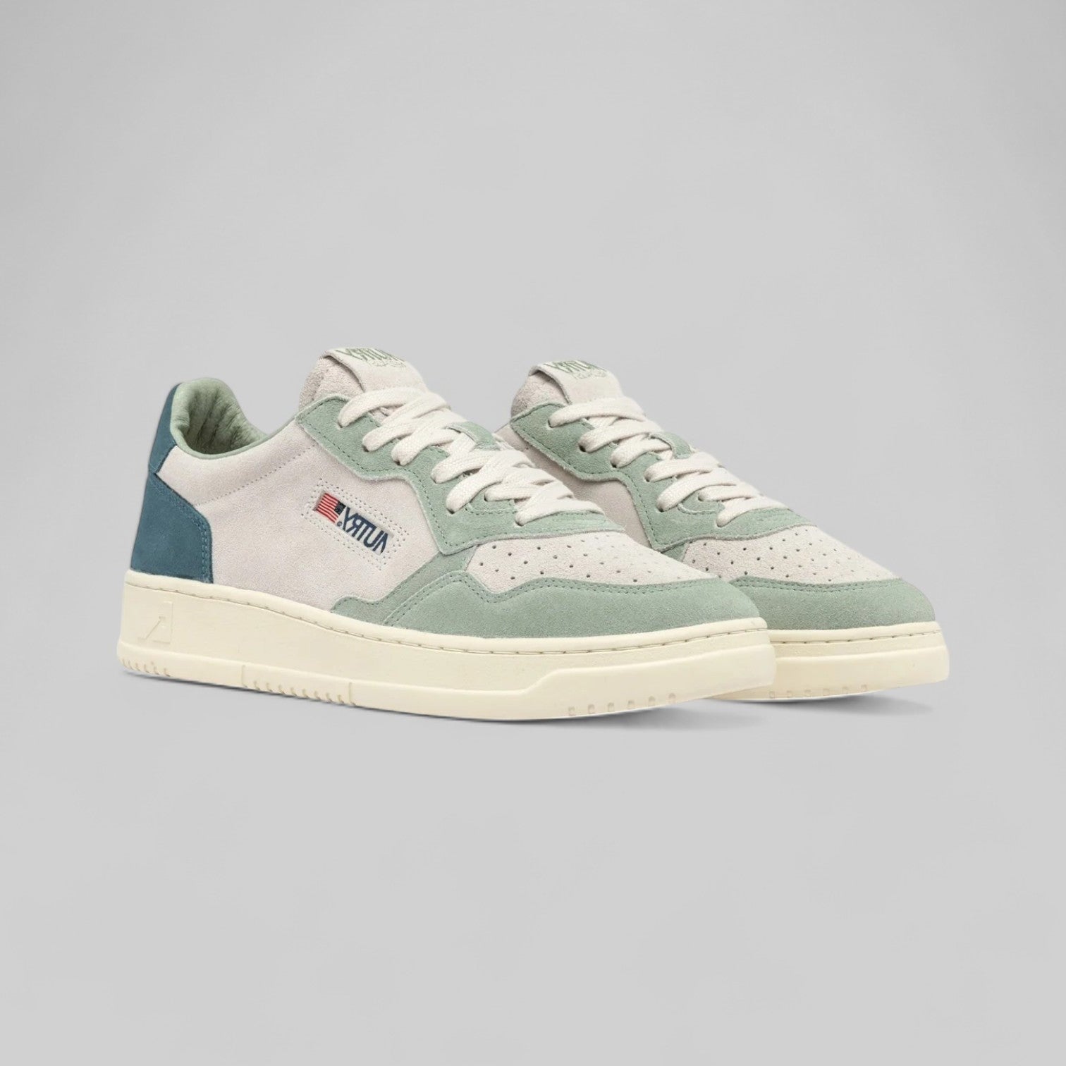 SNEAKERS AULW-TS08 MEDALIST LOW  TRIC/SUEDE GRIFON/JADE