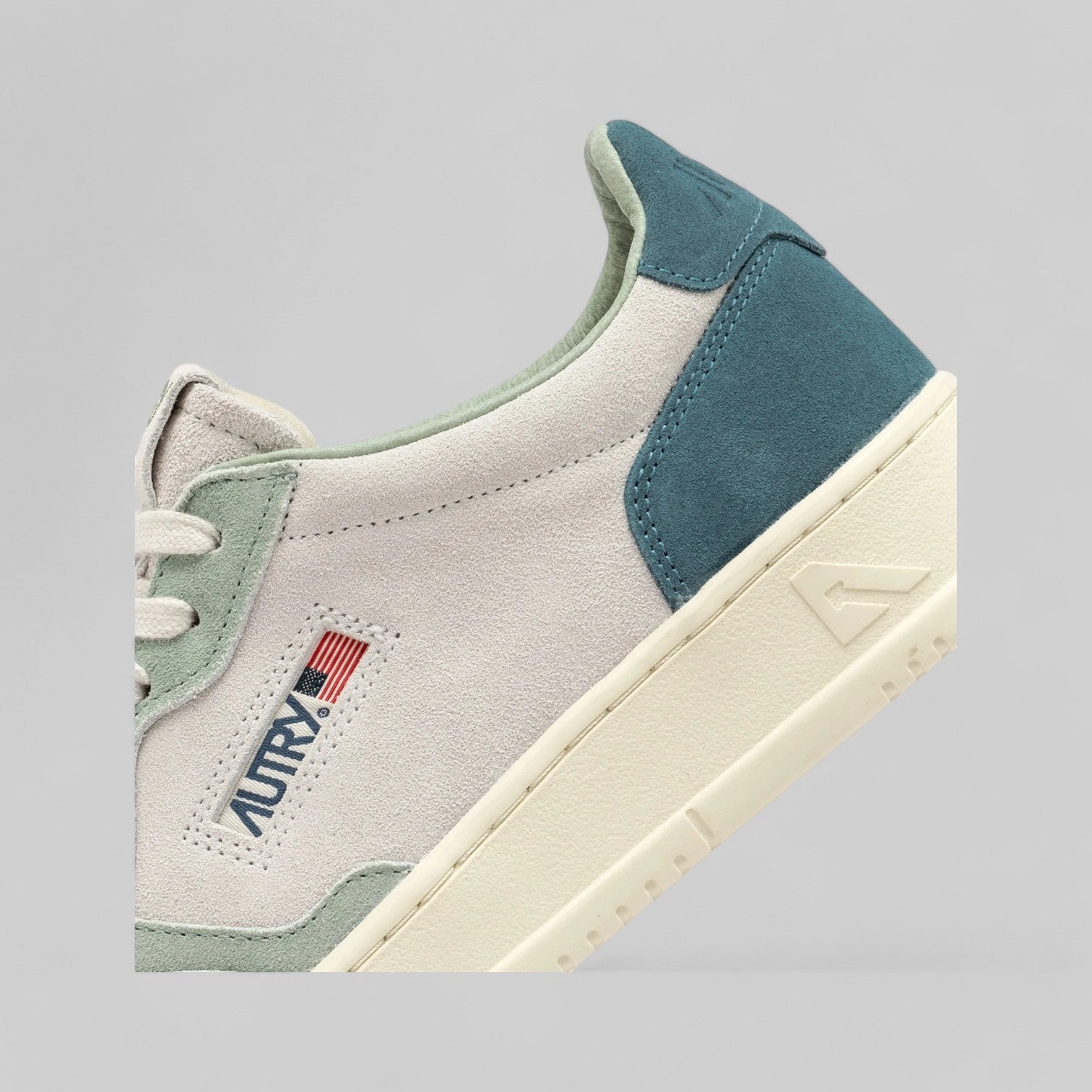 SNEAKERS AULW-TS08 MEDALIST LOW  TRIC/SUEDE GRIFON/JADE