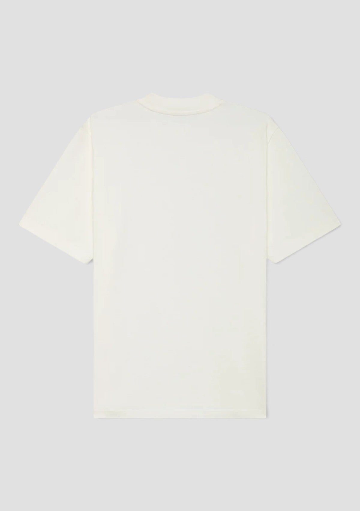 TSPX 111A T-SHIRT CON LOGO TONO SU TONO UNISEX BIANCO