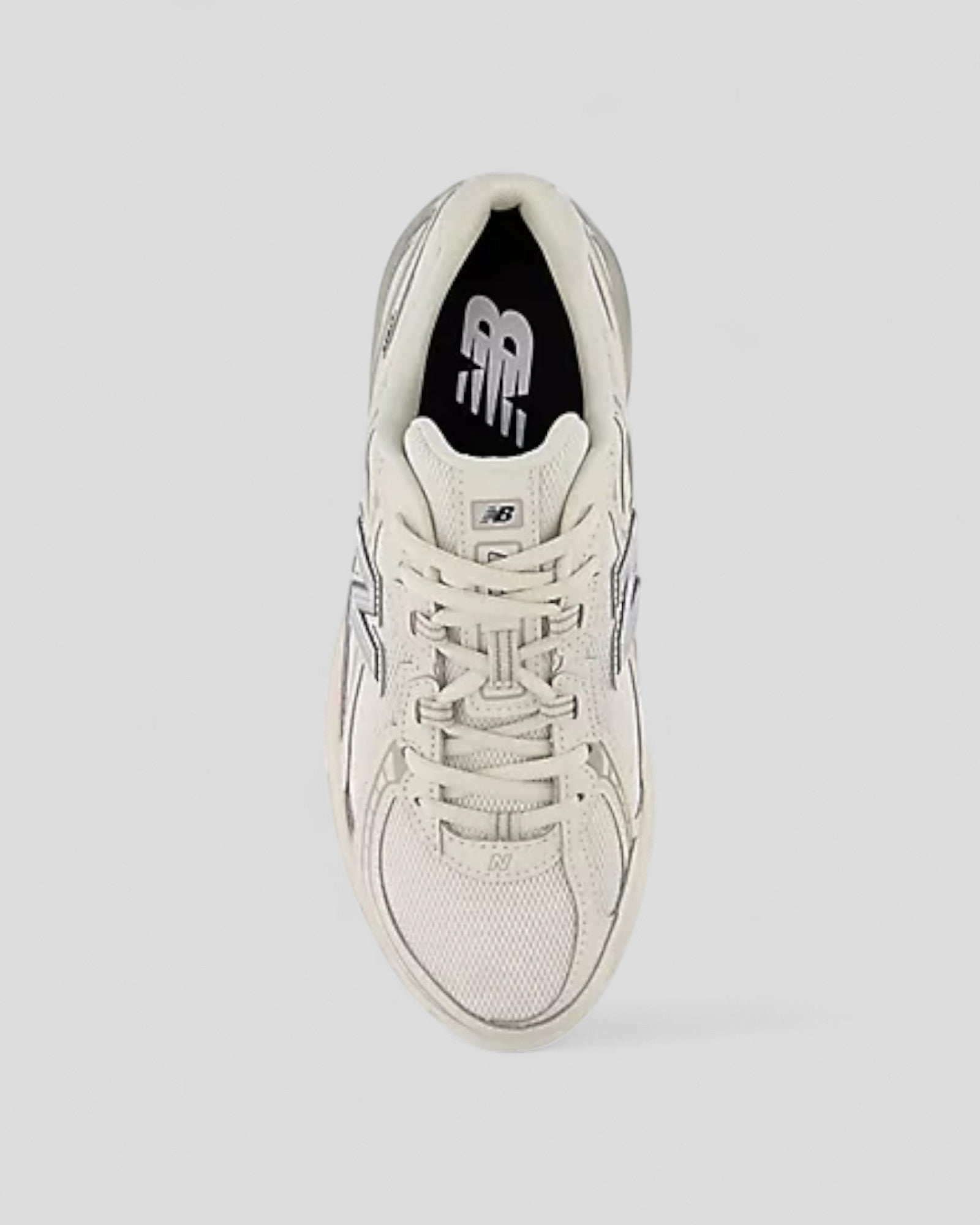 SS25 U740LN1 SNEAKERS UNISEX TIER 1 SYNTHETIC SUEDE-MESH OFF WHITE-LIGHT GREY