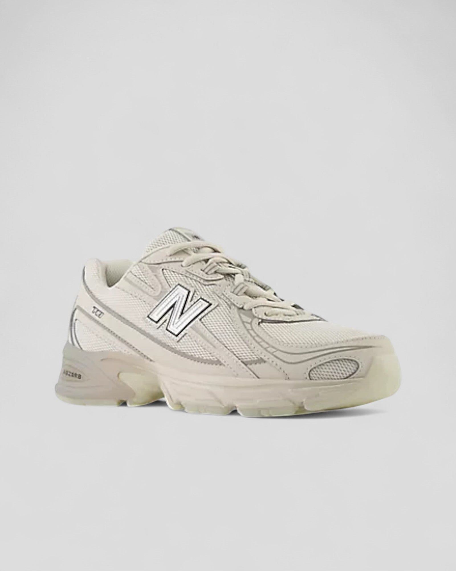 SS25 U740LN1 SNEAKERS UNISEX TIER 1 SYNTHETIC SUEDE-MESH OFF WHITE-LIGHT GREY