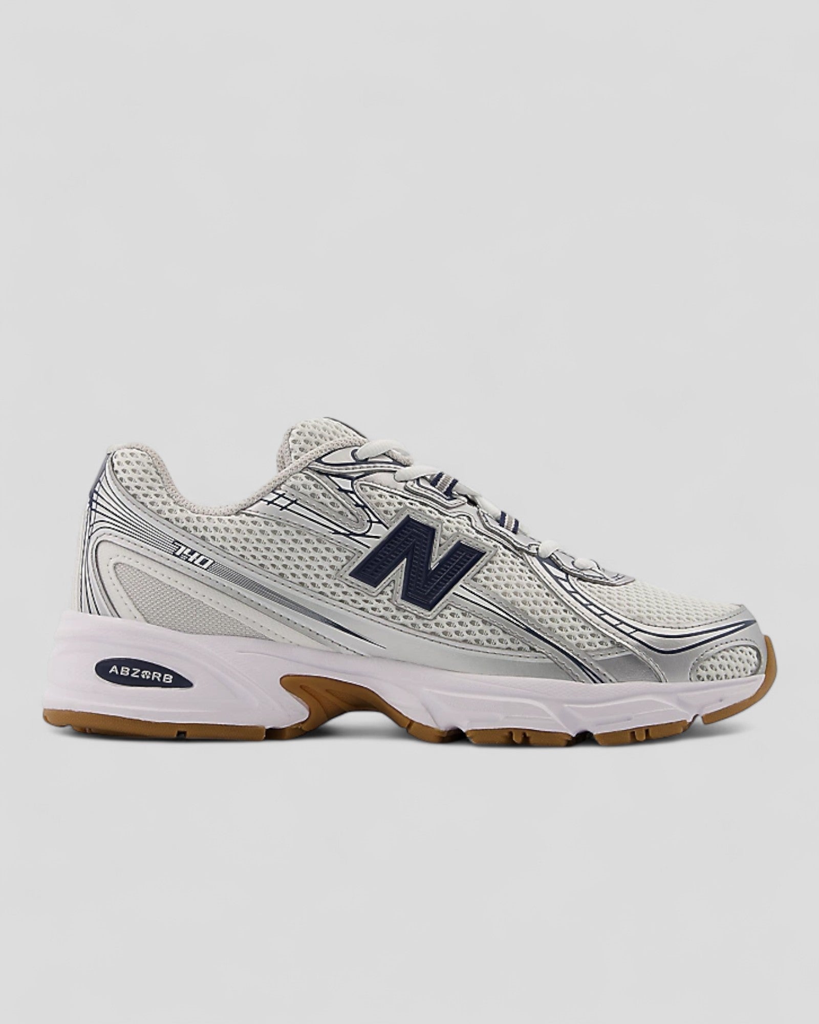FW25-U740SN2 SNEAKERS SYNTHETIC-MESH  GREY MATTER