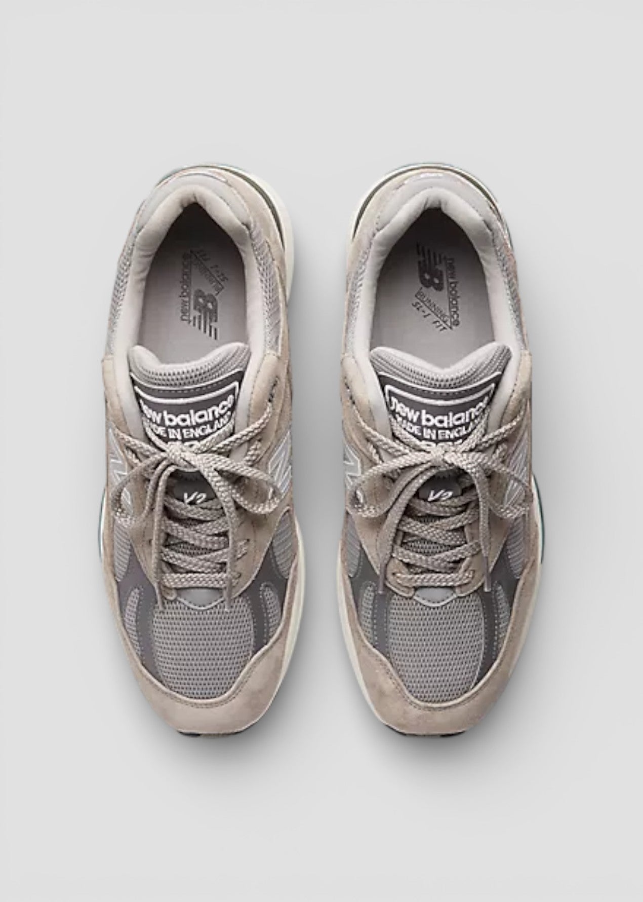 SS26-U991GL2 SNEAKER UNISEX PIGSKIN/MESH COLORE GREY D
