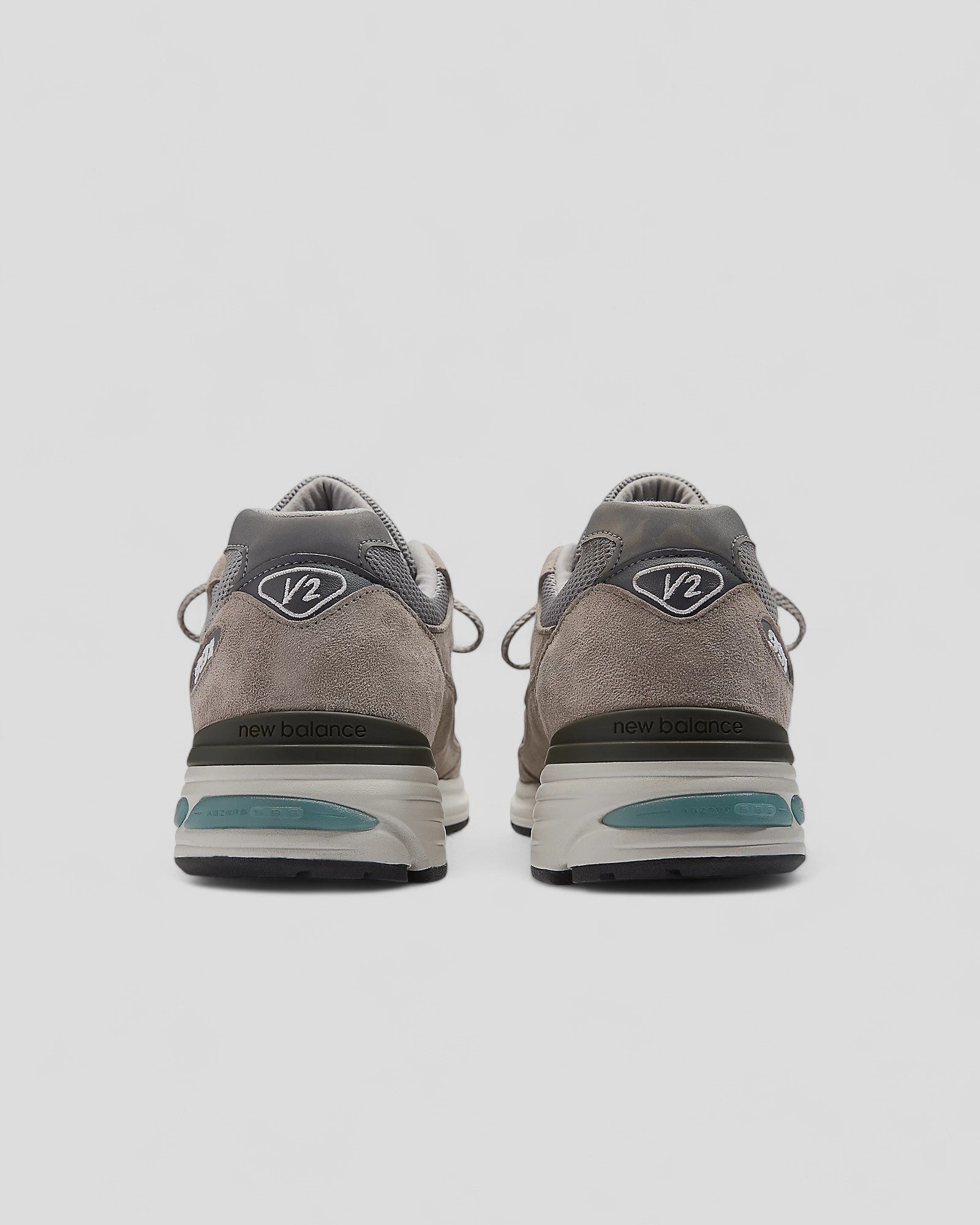 FW25-U991GL2  SNEAKERS UNISEX PIGSKIN/MESH  GREY D