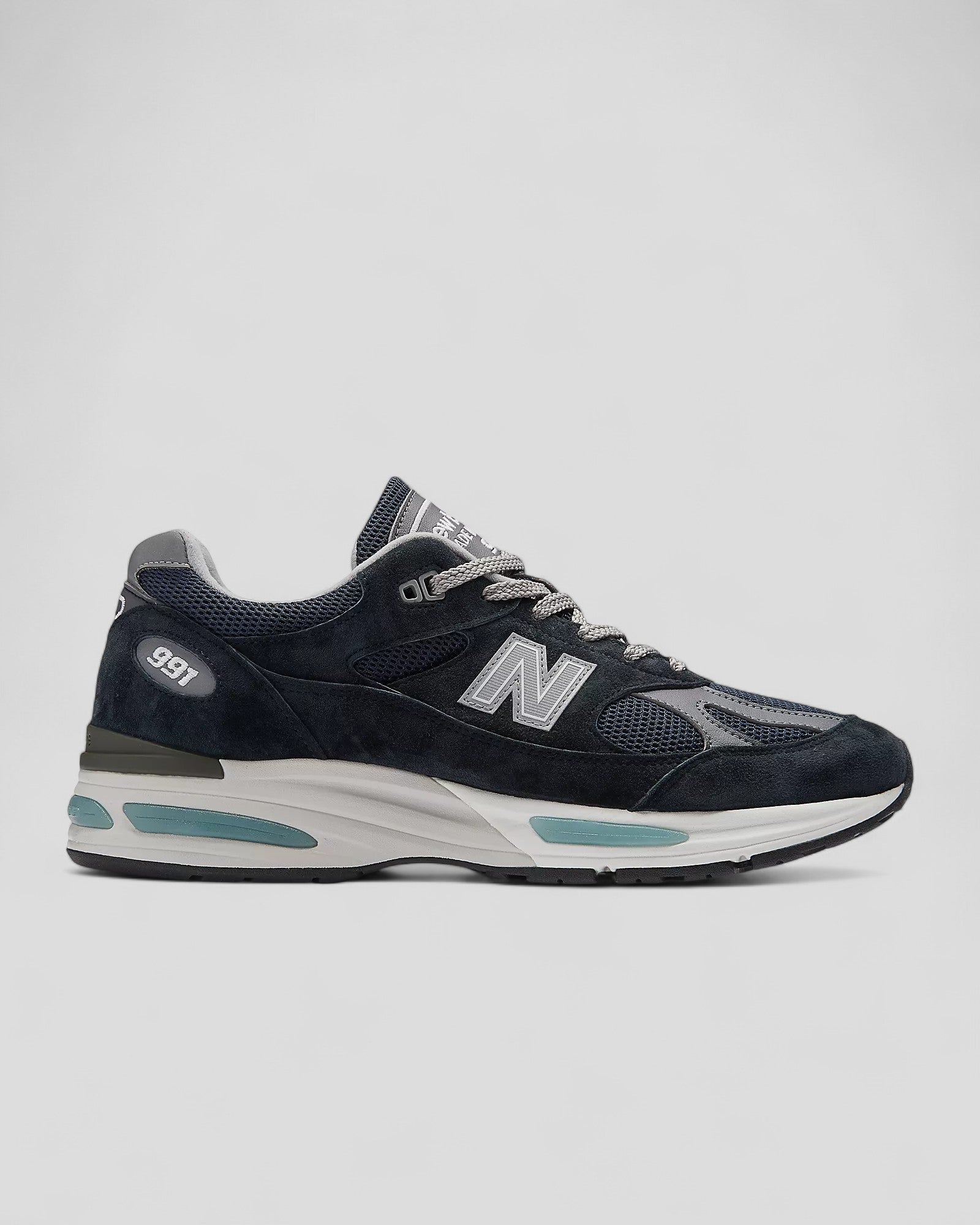FW25-U991NV2  SNEAKERS UNISEX PIGSKIN/MESH  NAVY D