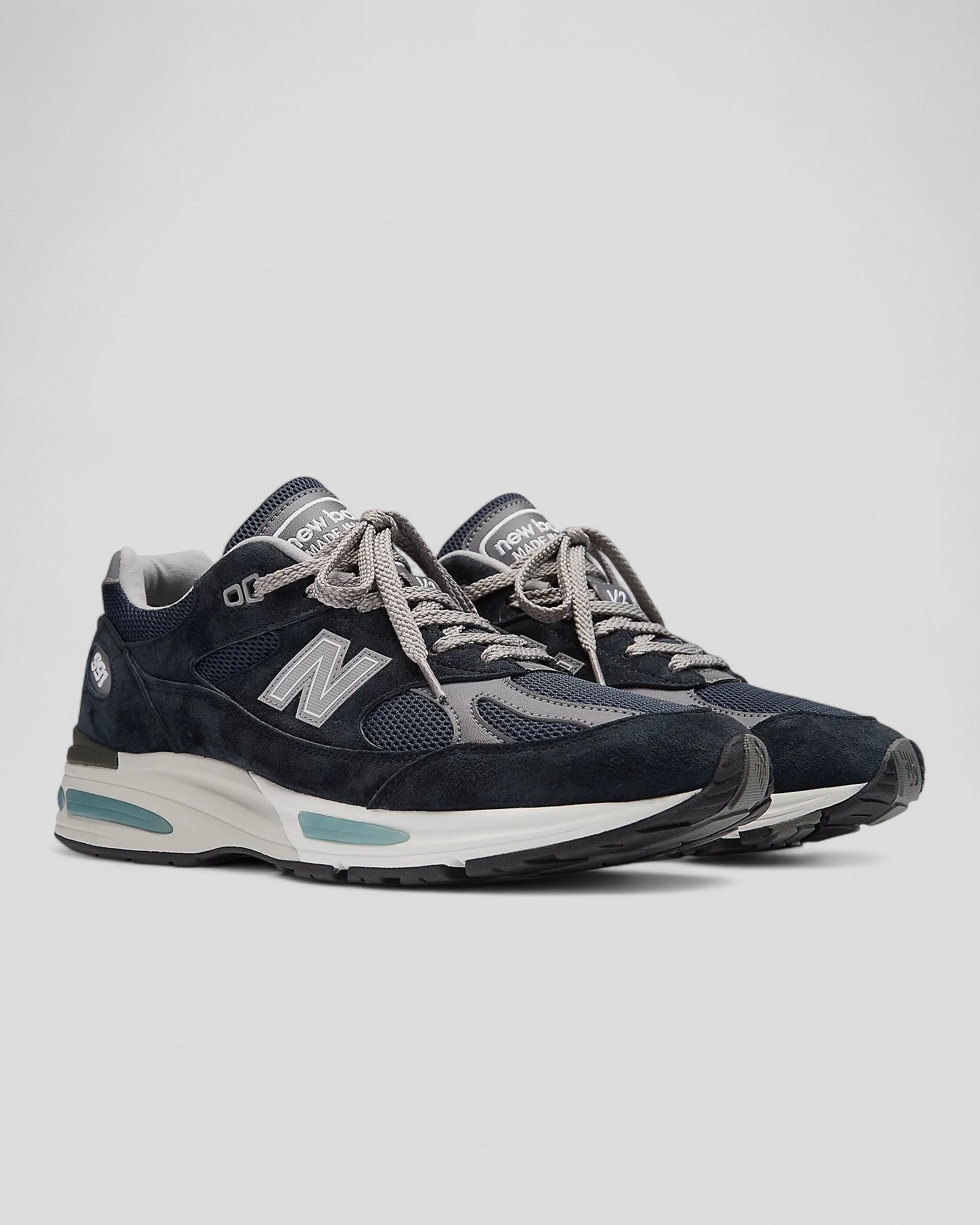 FW25-U991NV2  SNEAKERS UNISEX PIGSKIN/MESH  NAVY D